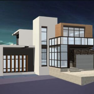 09民宿别墅SU+CAD+效果图